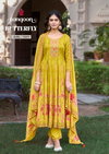 Butterfly By Rangoon Chinon Printed Bulk Anarkali Suits Orders In India